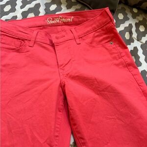 Old Navy Women's High Rise Coral Jeans